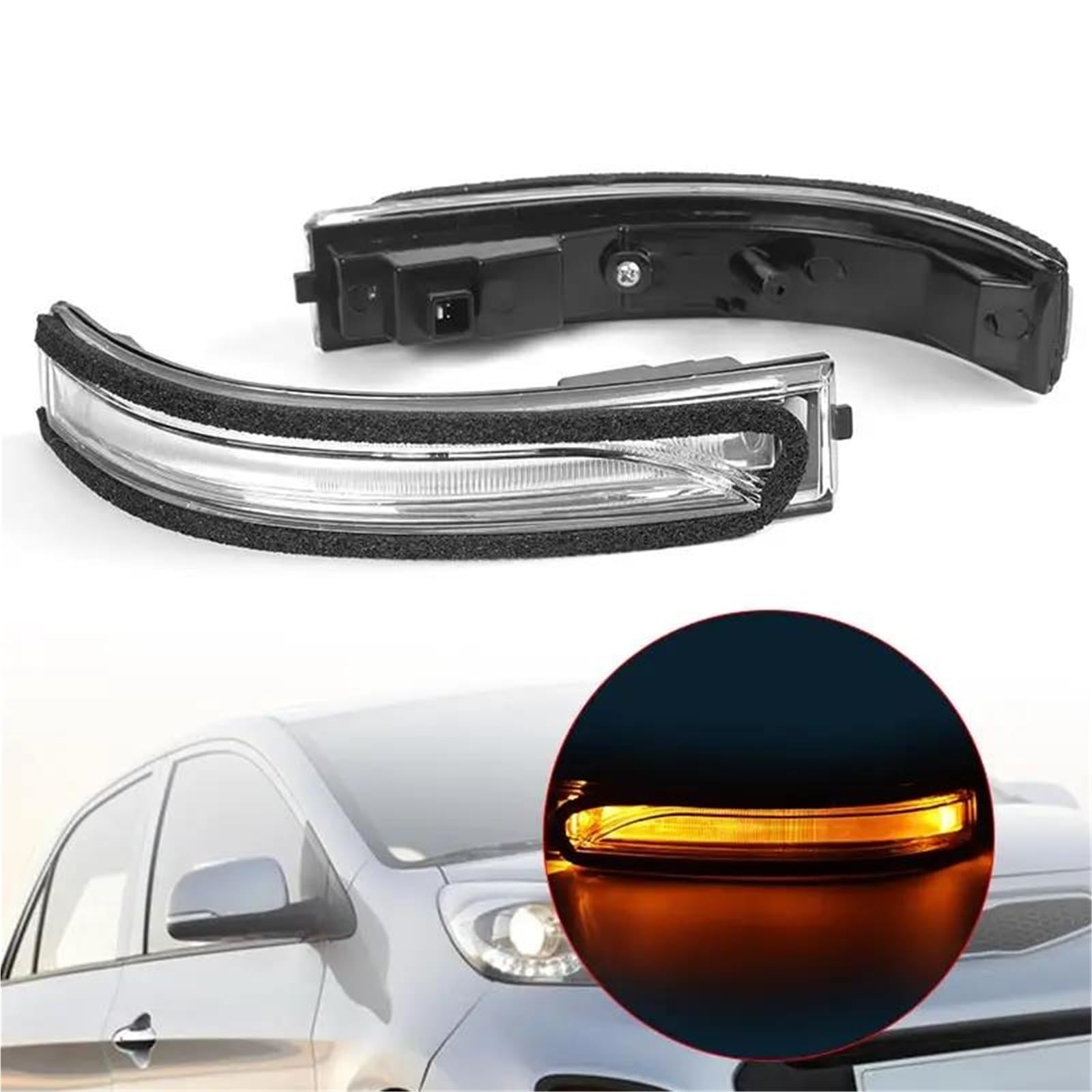 Pour Kia Pour Picanto 2012-2016 Clignotant De Rétroviseur Latéral