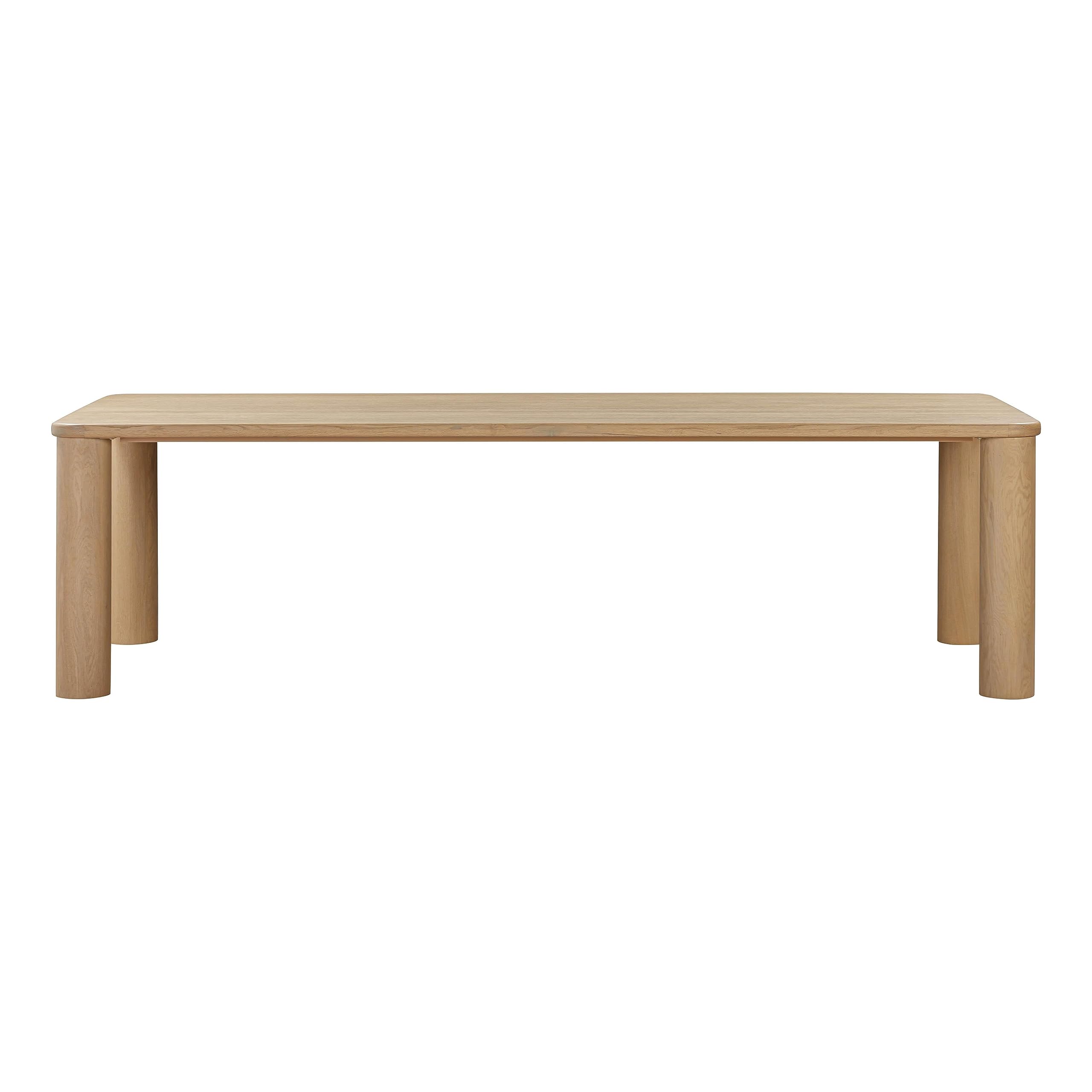 Tov Furniture Akola Natural Oak Rectangular Dining Table