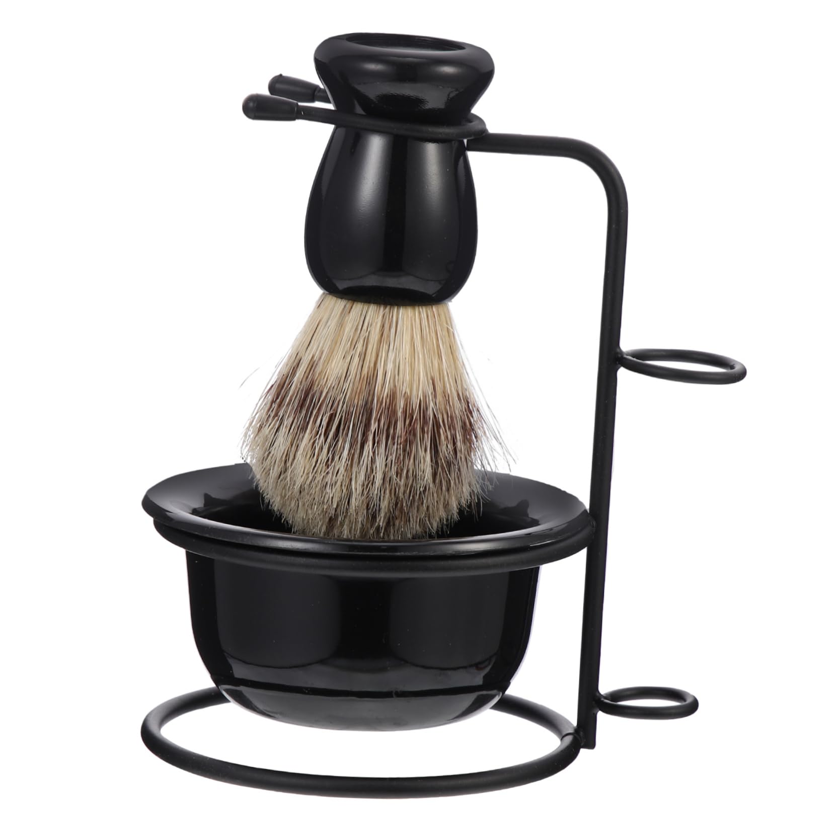 BESTYASH 1 Set Durable Male Shaving Supplies with Convenient Shave Bowl and Brush Stylish Beard Brush Kit for Smooth Shaving Experience