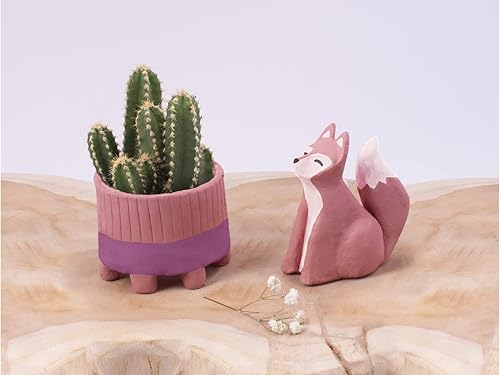 Miniatura 5 de Jovi Arcilla de modelado Air Dry, 2.2 lb. Terracota, no mancha, perfecta para proyectos de arte y manualidades