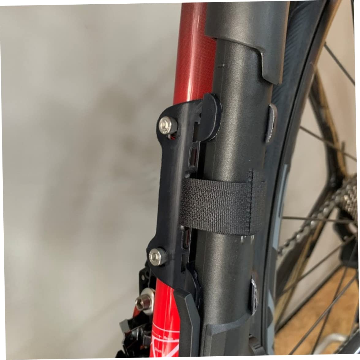 Supporto per Pompa da Bici Portatile, Staffa per Telaio da Ciclismo
