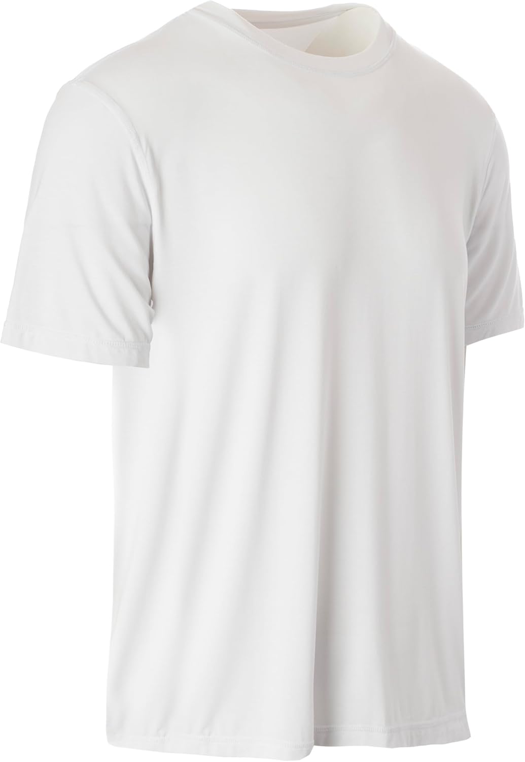 Chill Boys Soft Viscose from Bamboo T-Shirt for Men with Short Sleeve - Plain T-Shirt with Cool Performance and Crew Neck Tee - Image 2