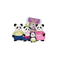Li'L Woodzeez - I panda Skyhopper - Figurine di animali - Panda giocattolo