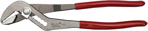 Miniatura 9 de Wilde Tool G251FP Alicates de junta deslizante de nariz angular con sistema de tuercas y pernos de fijación empotrada, 6-34 pulgadas