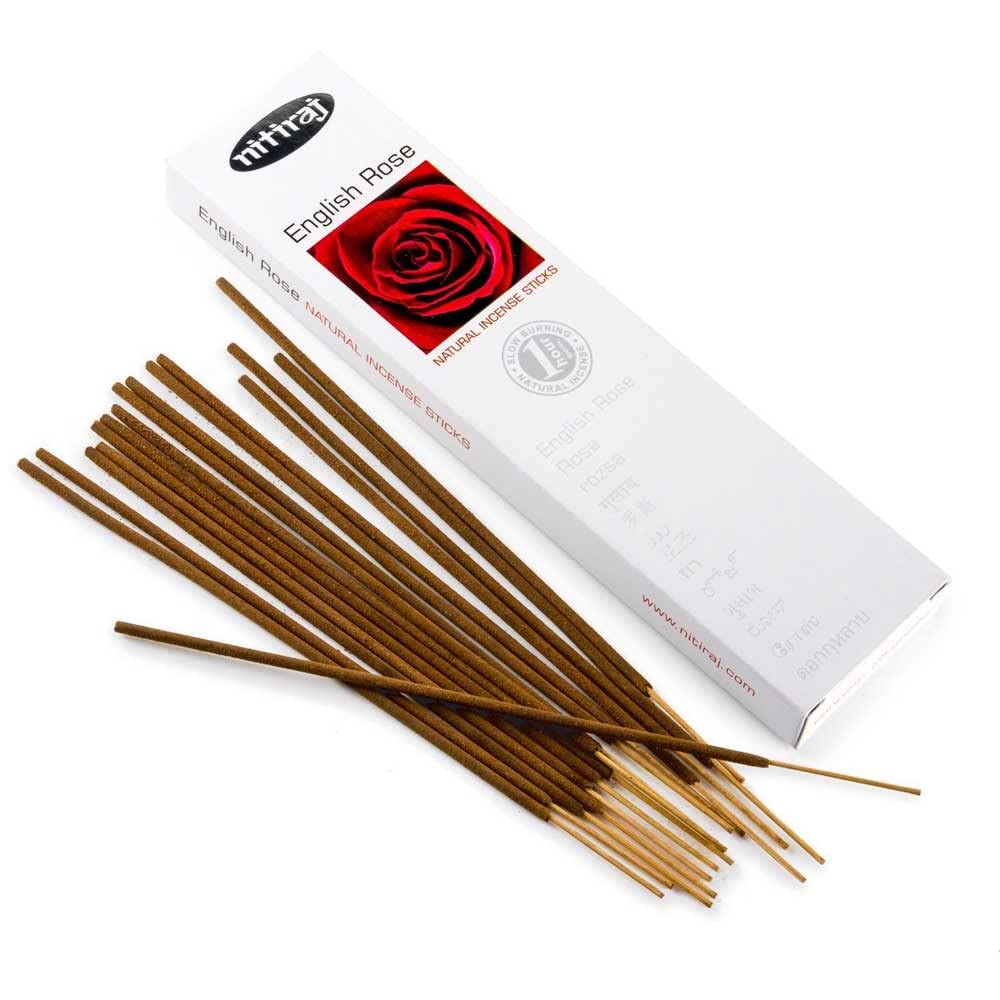 Nitiraj - Bastoncini di incenso Natural Platinum a combustione lenta, 1 ora, confezione da 2