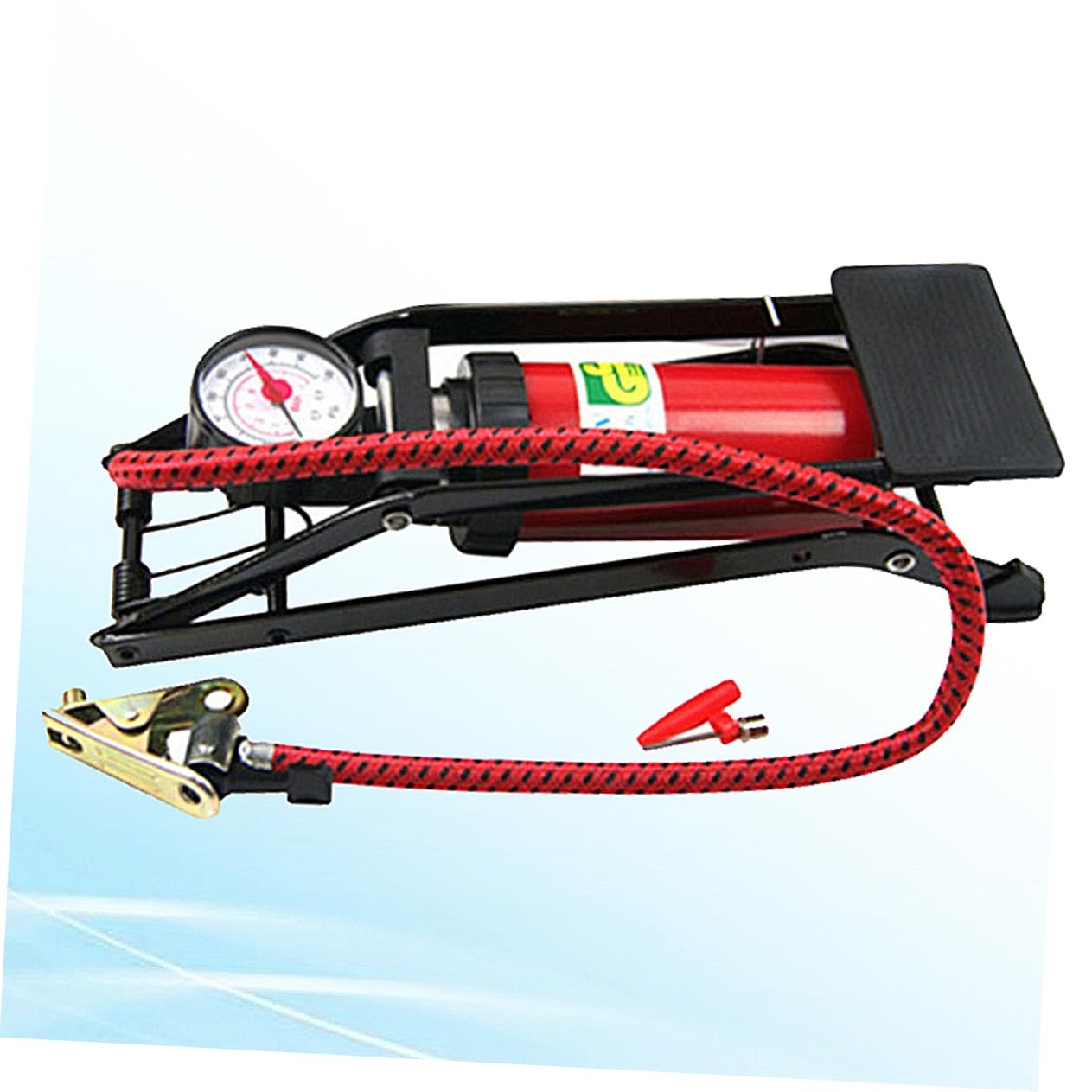 Yardwe Pompa Gonfiabile Portatile per Auto Biciclette e Alta con e Valvole Multifunzionali per Barche Gonfiabili e Letti Inflabili