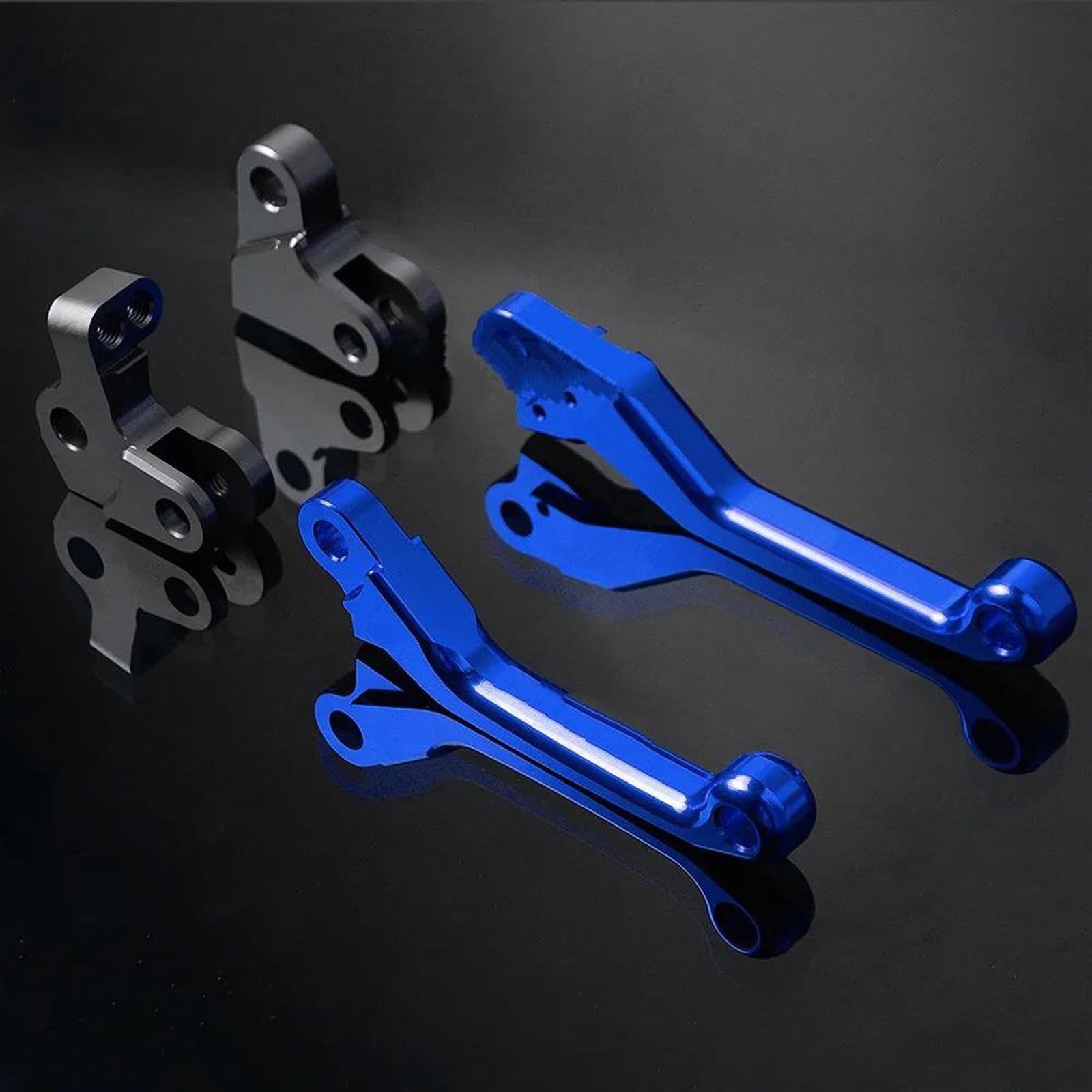 Leviers De Frein Et D'embrayage Réglables En Aluminium CNC Pour Yamaha YZ (65 à 250) - Amélioration Guidon Motocross