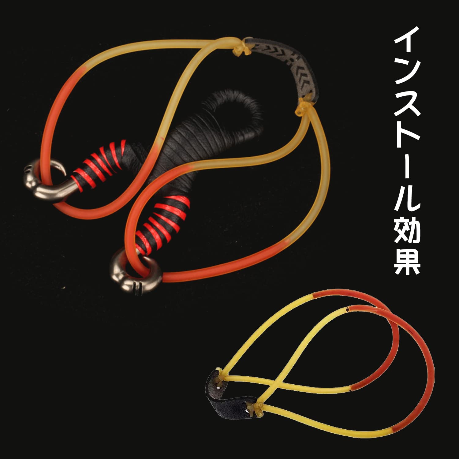 スリングショット　替えゴム　大量 Amazon.co.jp: OAEZAEY スリングショット 替えゴム 強力 平ゴム