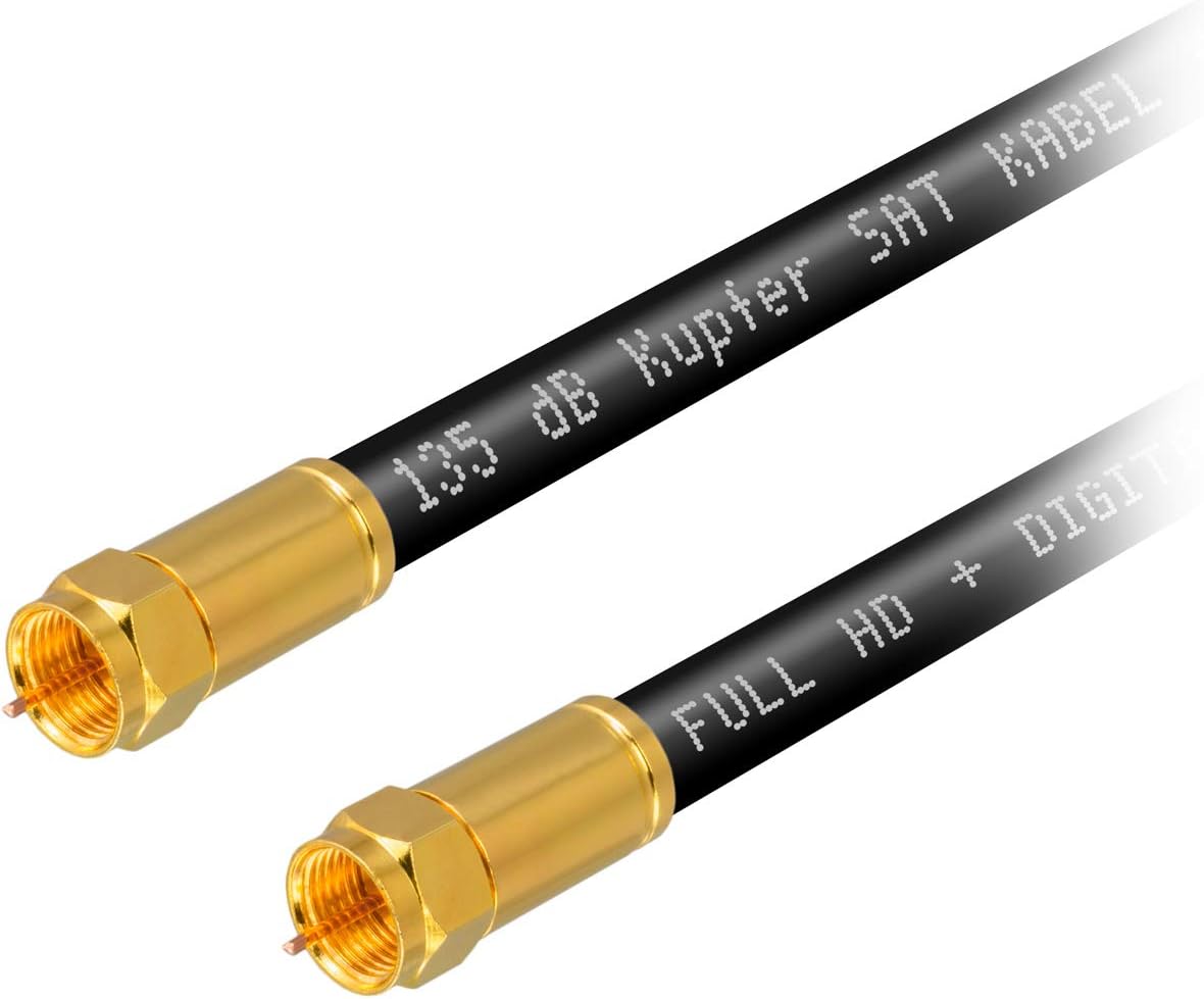 TUOLNK RG6 Cavo Antenna TV Da F Maschio A F Maschio RG6 Cavo - Foto 9