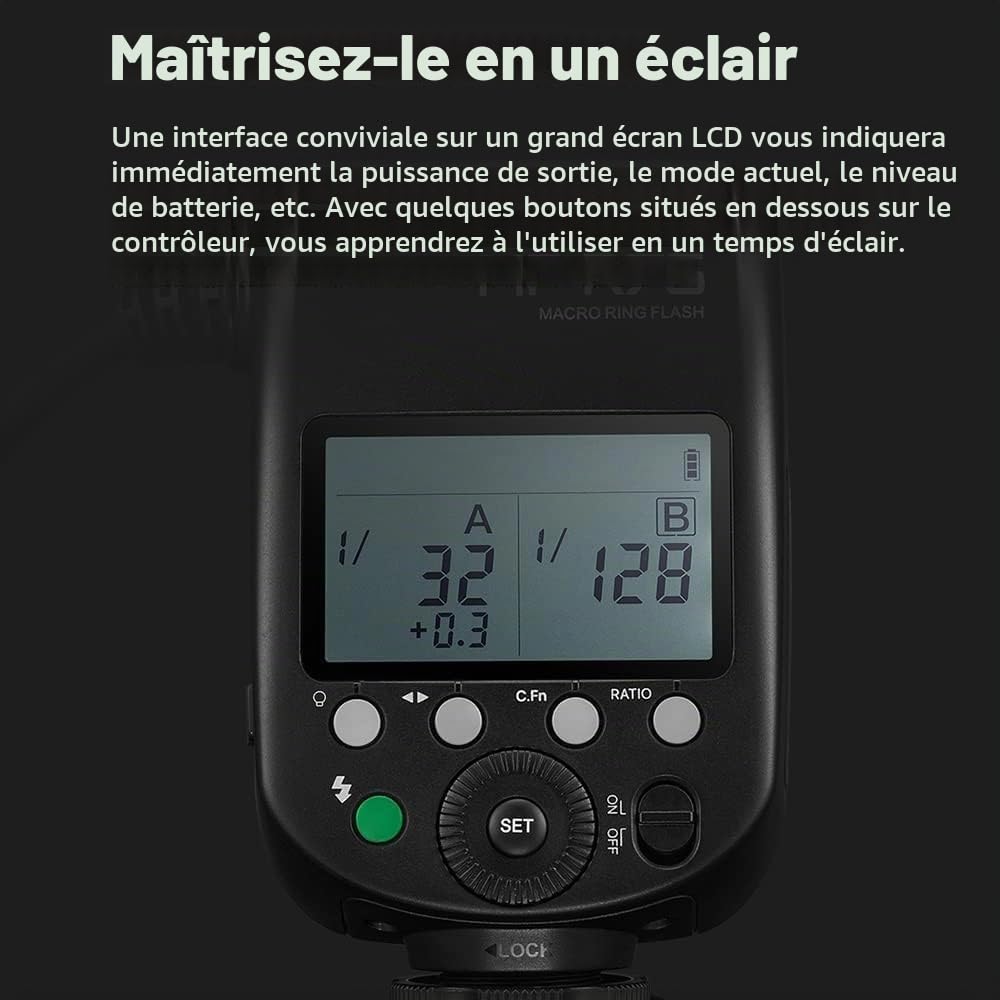 GODOX Flash annulaire Macro MF-R76