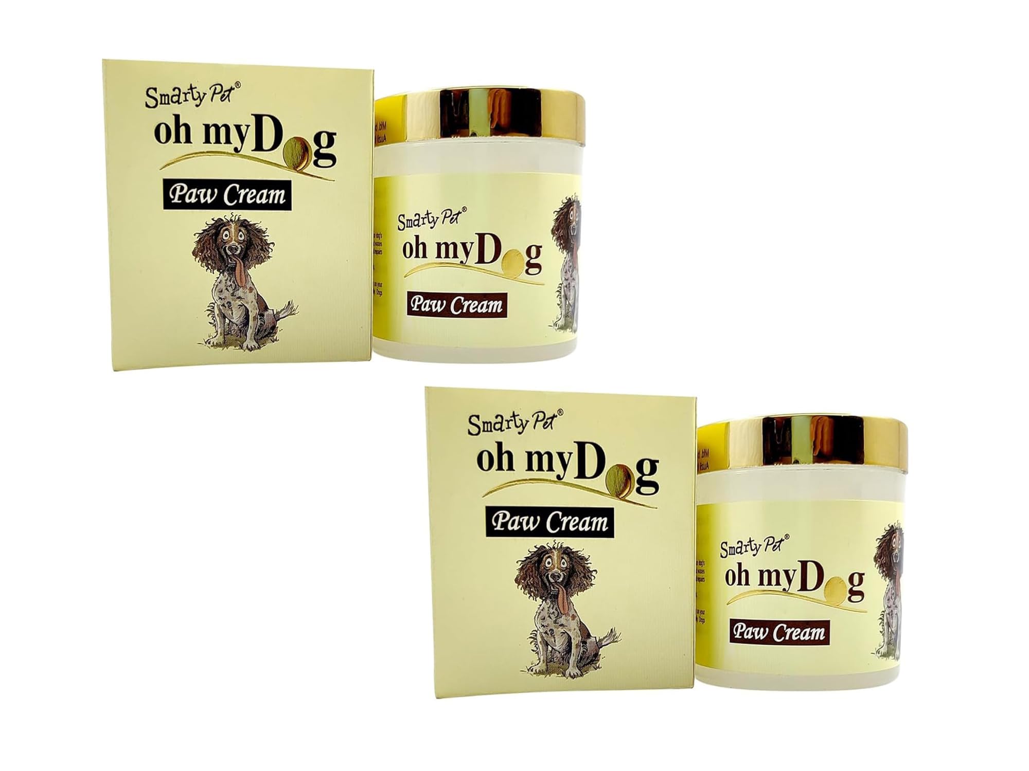 Pet Needs Oh My Dog Paw Cream Made with 100% Natural Food-Grade Oils and Waxes -Protects Cracked and Dry Paws-100gram- Pack of 2 (B0BSLVQMD2) Amazon Price History, Amazon Price Tracker