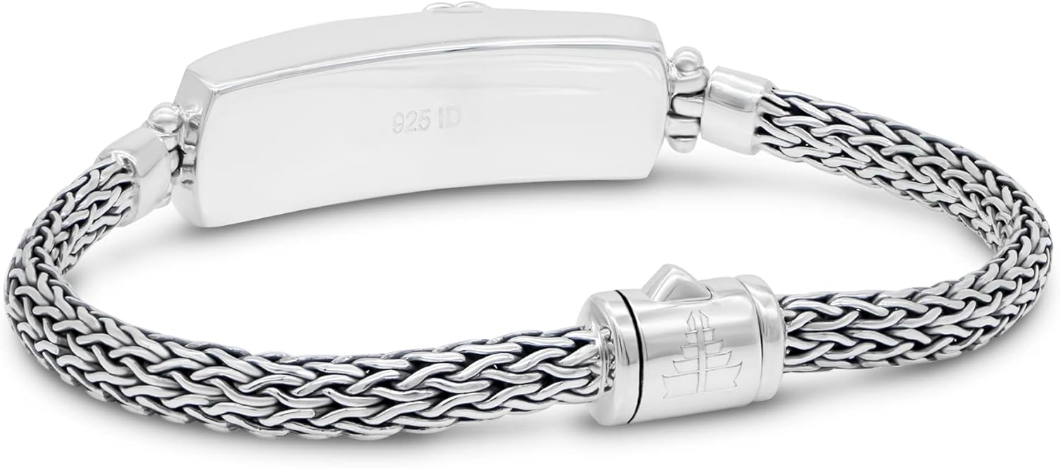 DEVATA Gold or Rhodium Plated Sterling Silver 925 – Chain Bracelet for Women – Heart, Knot, Clover, Infinity, Mariner, Cable, Daisy, Twisted Rope - Image 4