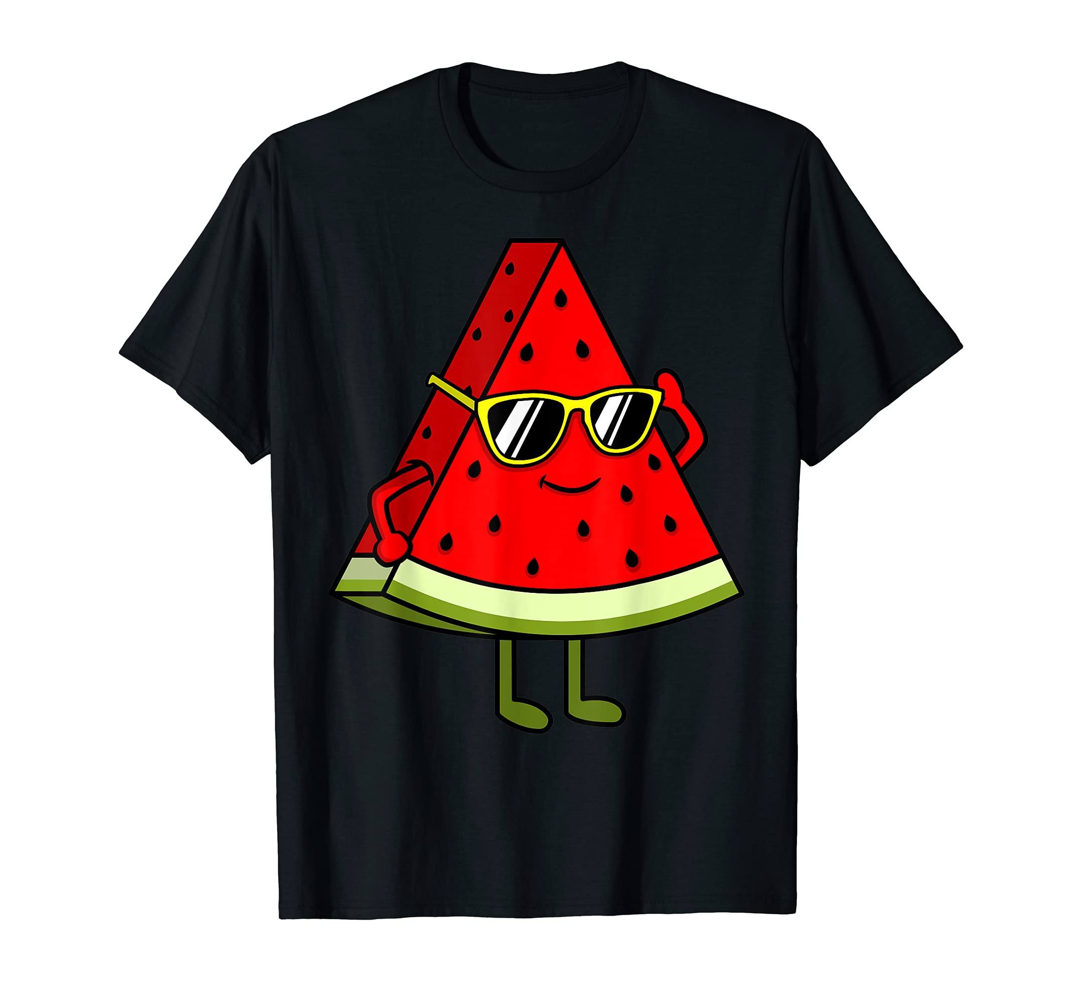 Funny Watermelon Gift Tropical Fruit Plant ClothesCute Watermelon For Men Women Girls Summer Watermelon T-ShirtOEKO-TEX STANDARD 100