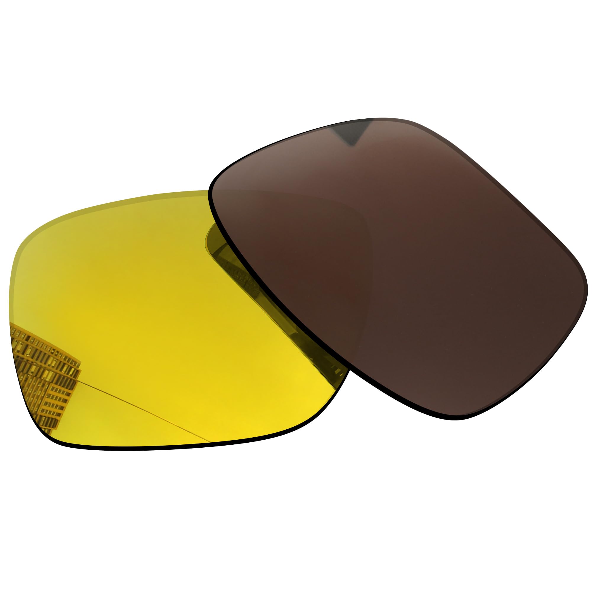 Acefrog Lot de 4 paires de verres polarisés de rechange pour lunettes de soleil Oakley Holbrook OO9102 - Ajustement parfait - Incassables - Anti-rayures