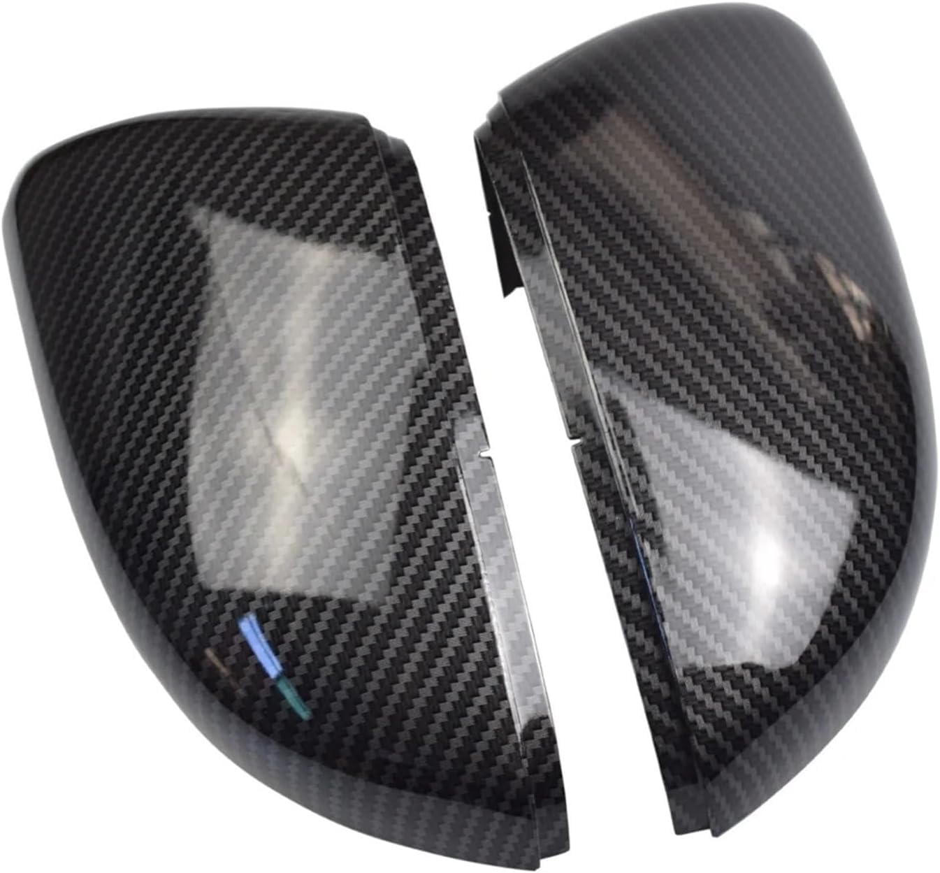Coque de rétroviseur Touran cache rétro extérieur carbone ABS 11-14