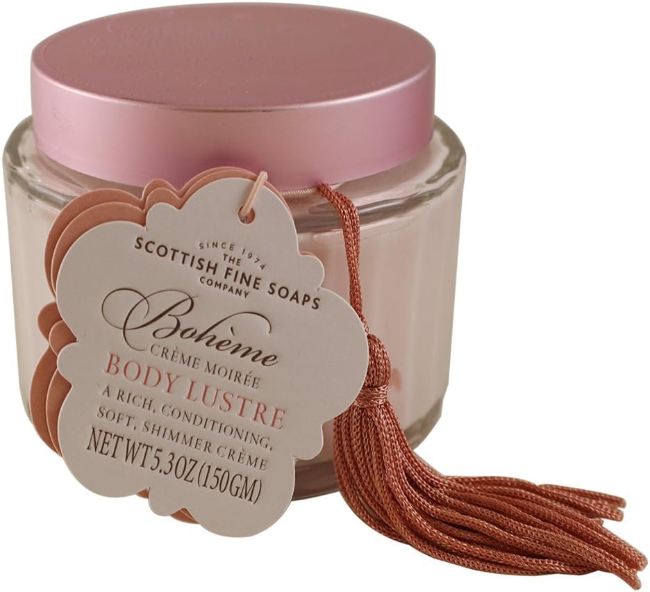 Scottish Fine Soaps Boheme Body Lustre for Women, 5.3 Ounce