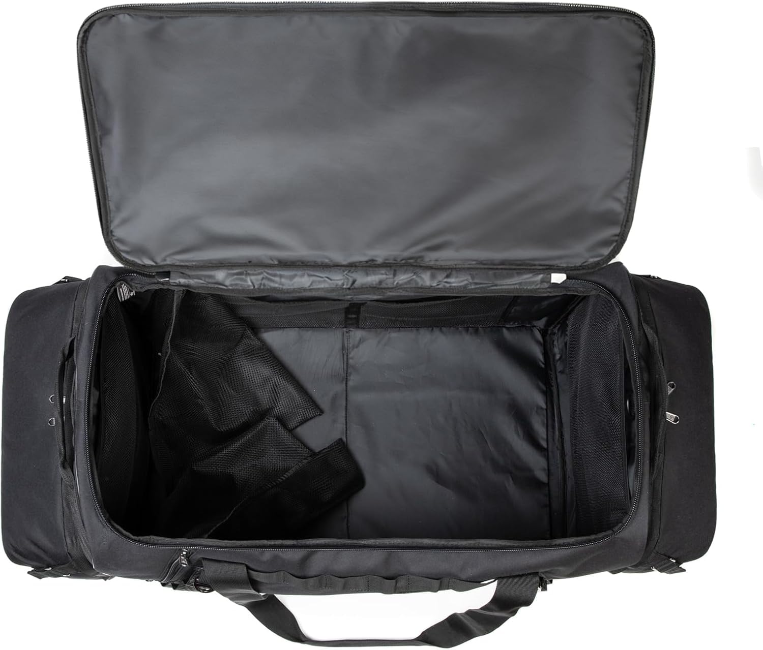 TRAILKICKER Hockeytasche, extra großer Hockey-Rucksack, für alle Hockey- oder Feldhockey-Ausrüstung, zwei Schlägerhalter und separates Stollenfach, Schwarz
