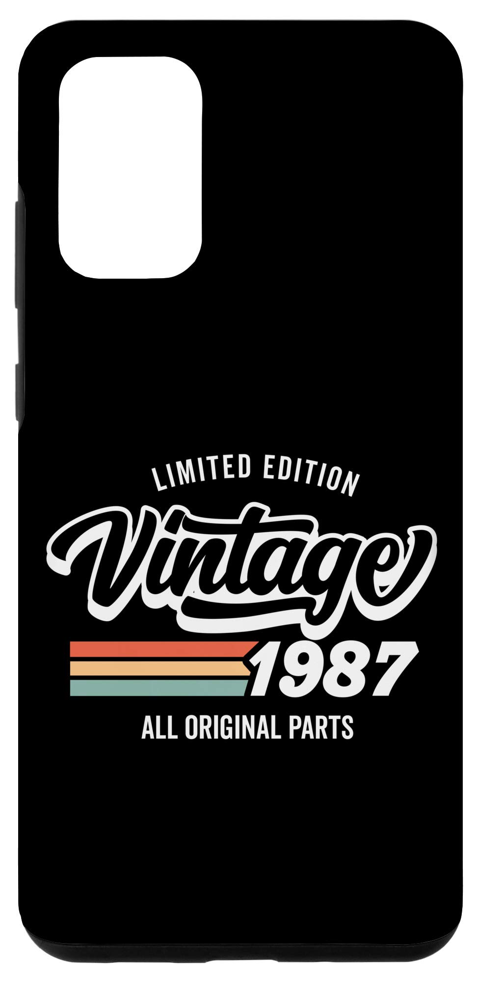 Galaxy S20+ Vintage 1987 Limited Edition All Original Parts Birthday Drk Case