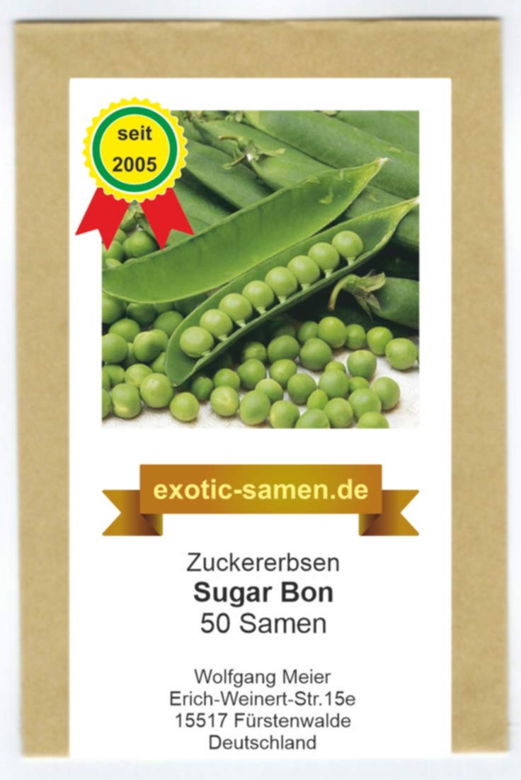 Zuckererbse - Sugar Bon - 50 Samen : Amazon.de: Garten