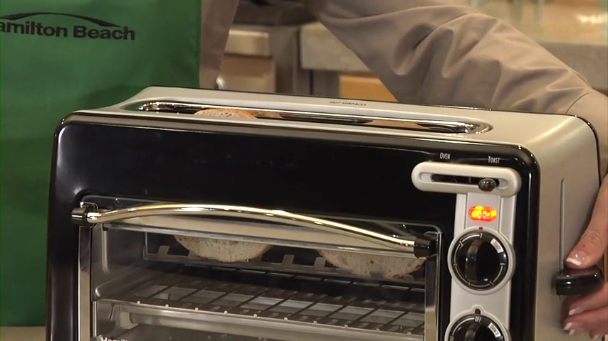 hamilton beach toastation 2 slice toaster and countertop toaster oven