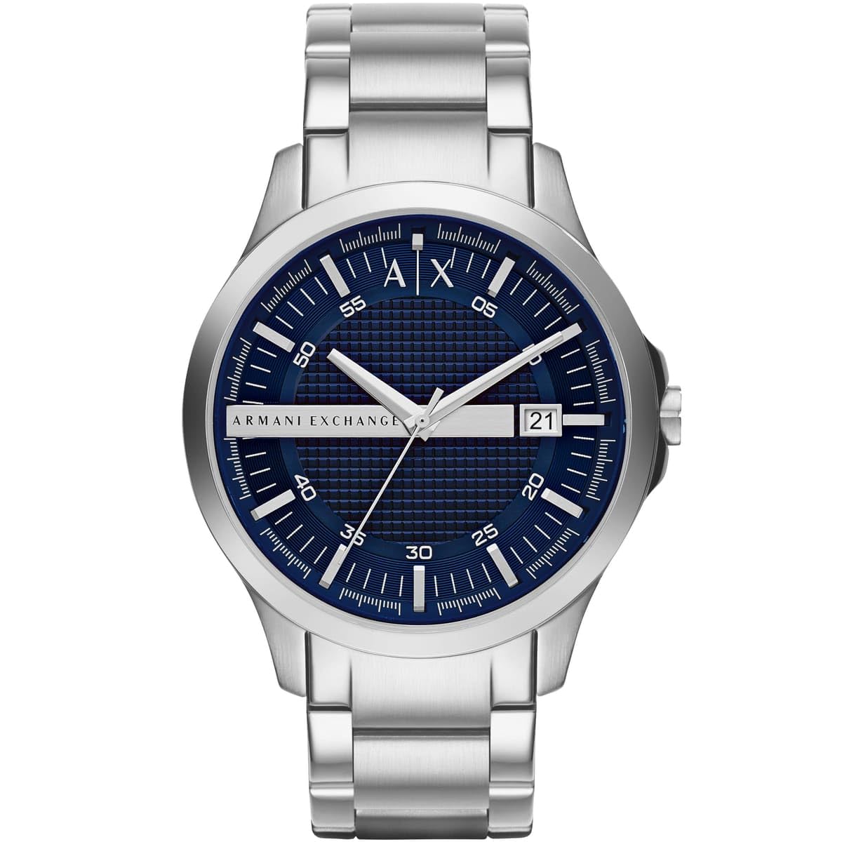 A I X Armani Exchange Blue Textured Dial Stainless Steel Mens Watch AX2132 (B00XCT5HQ8) Amazon Price History, Amazon Price Tracker