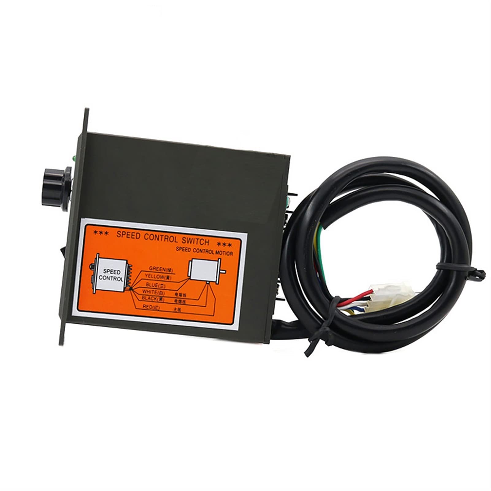 Motordrehzahlregler Pinpoint Regler Motor Geschwindigkeitsregler US52 AC 220V 50/60HZ Vorwärts- und Rückwärtsmotor Regler 15-400W (Farbe: 90W)