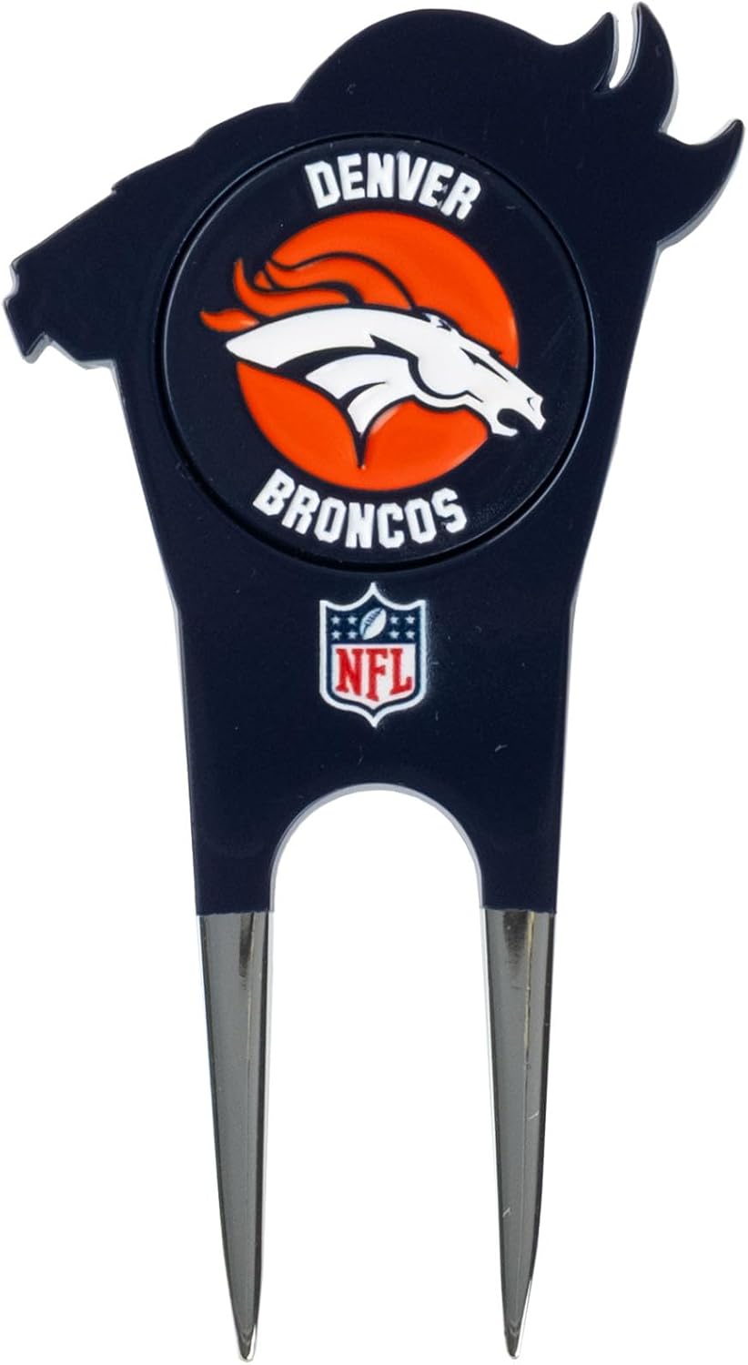 Team Golf NFL Denver Broncos Shaped Divot Tool