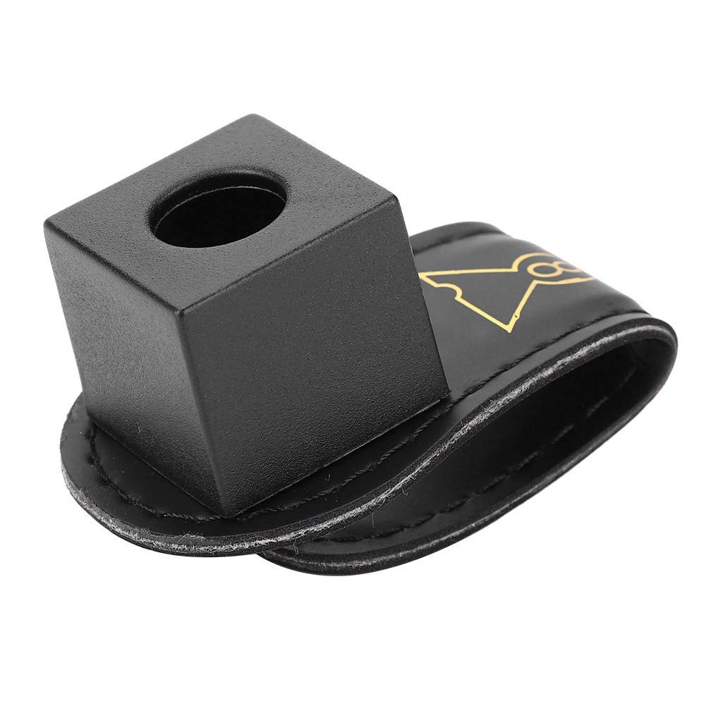 Bolsa de tiza de billar soporte PU duradera resistente