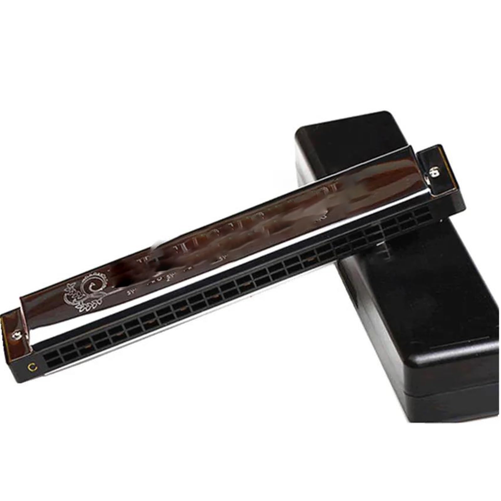 Harmonijka 24-otworowy klucz harmonijkowy Tremolo z ustami harfy C