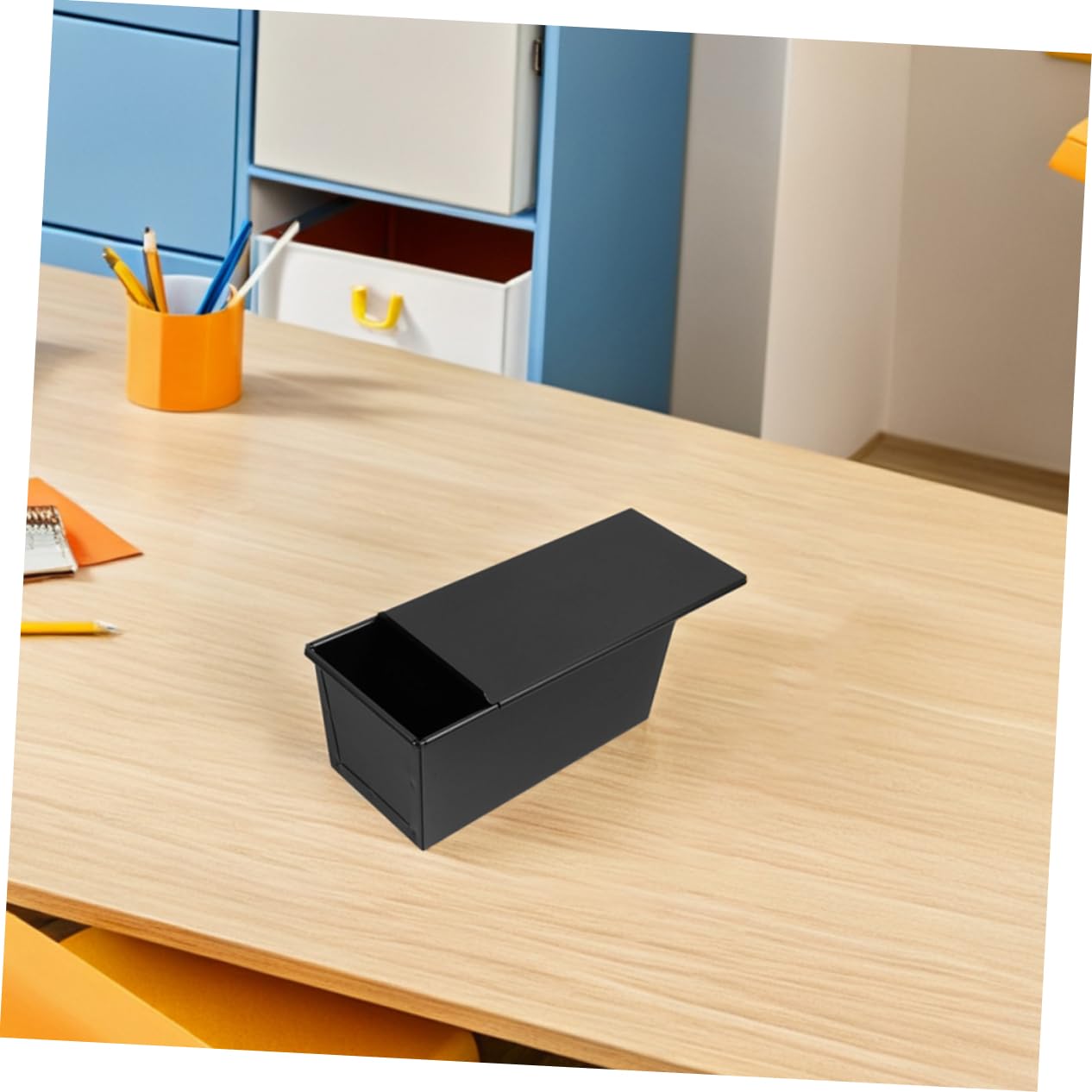 TOPBATHY Stampo per Toast in Acciaio Inossidabile con Coperchio Scorrevole