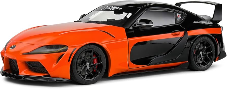 Amazon.com: Solido 1:18 Toyota GR Supra 2024 Orange : Arts, Crafts