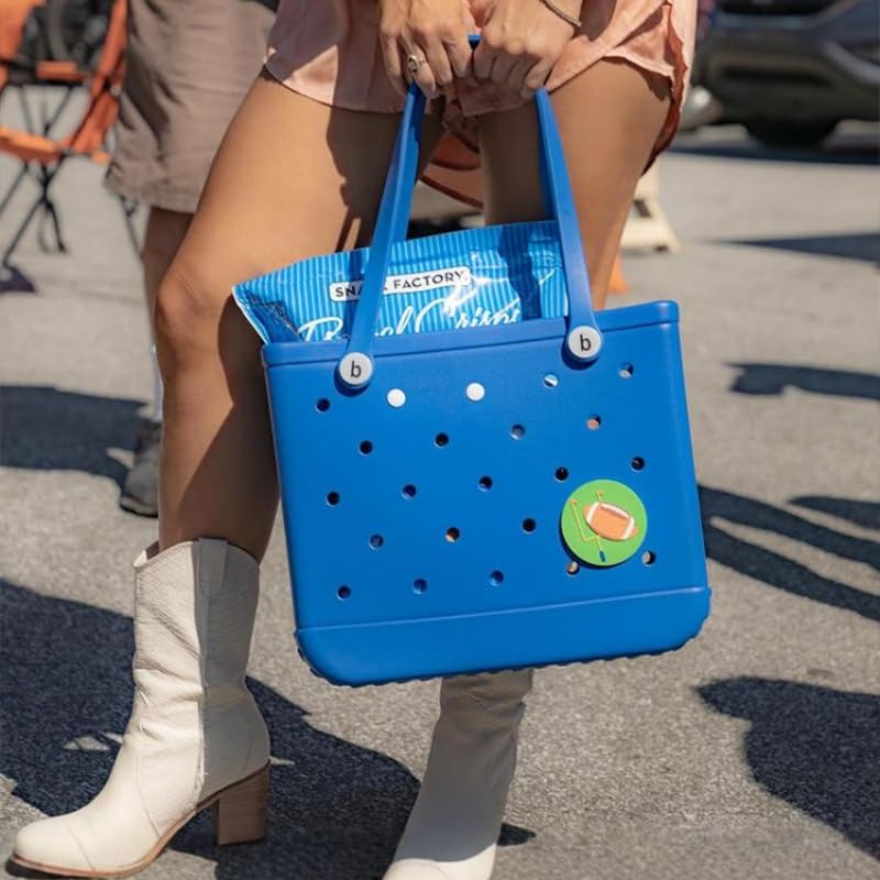 Bolsa Playa, Bolso Playa Mujer Bolsos de playa de moda M/L/XL, cestas de almacenamiento impermeables de goma EVA, bolso de compras de viaje, bolso de hombro for mujer, bolso de mano de color sólido(Bl
