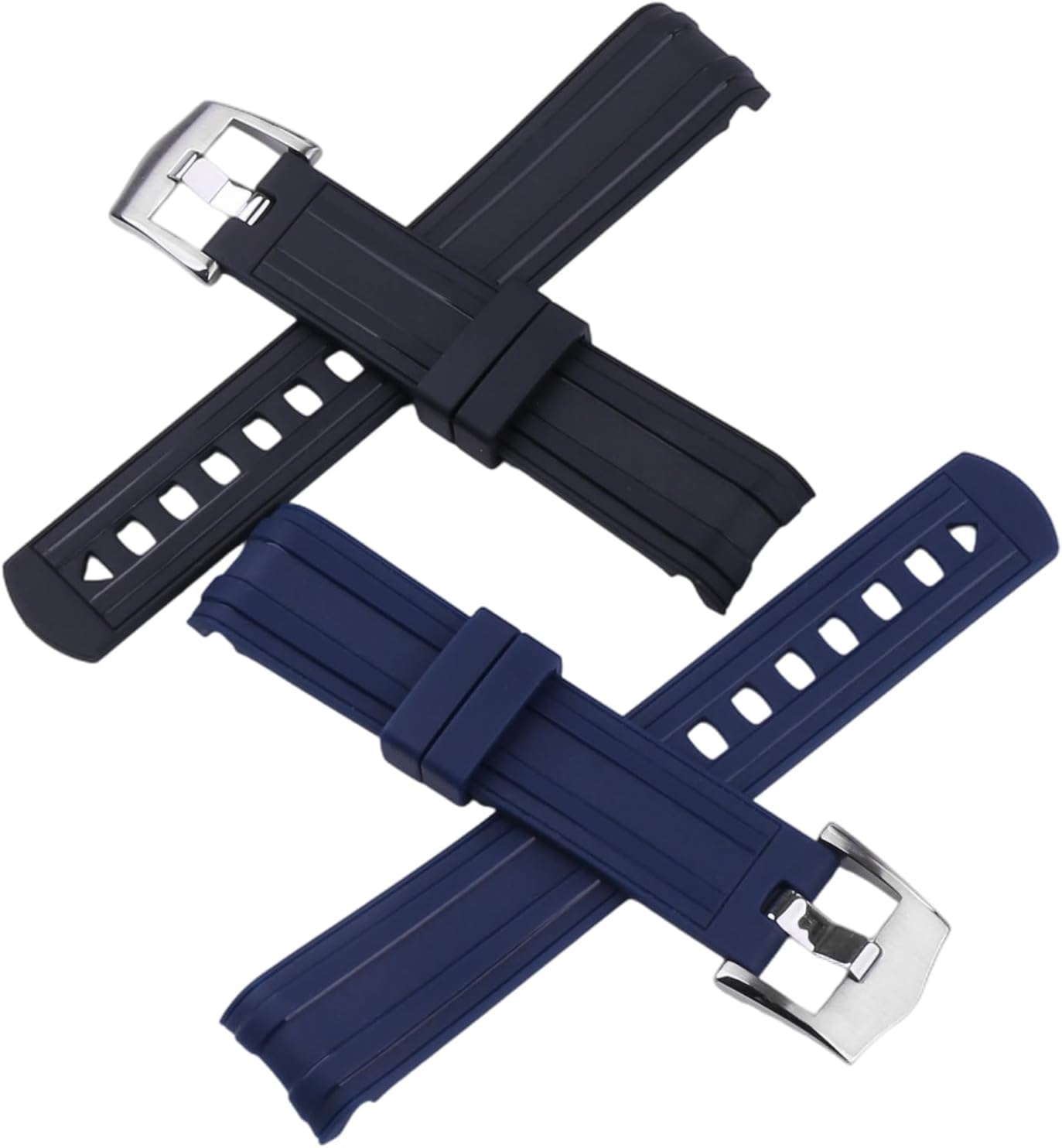 20mm Watch Strap Compatible with Omega Seamaster New 300 Diving Rubber Band Replacement for men Silicone wirst watchband and women Bracelet