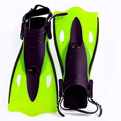 Pé de Pato para Natação e Nadadeira de Mergulho Ajustável e Durável (até 36)