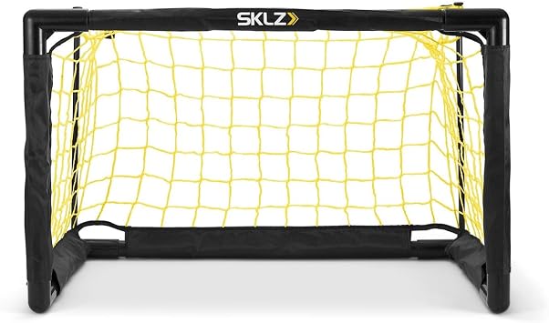 SKLZ Pro mini Goal, Includes 5 Soft Ball, Easy to Assemble Frame