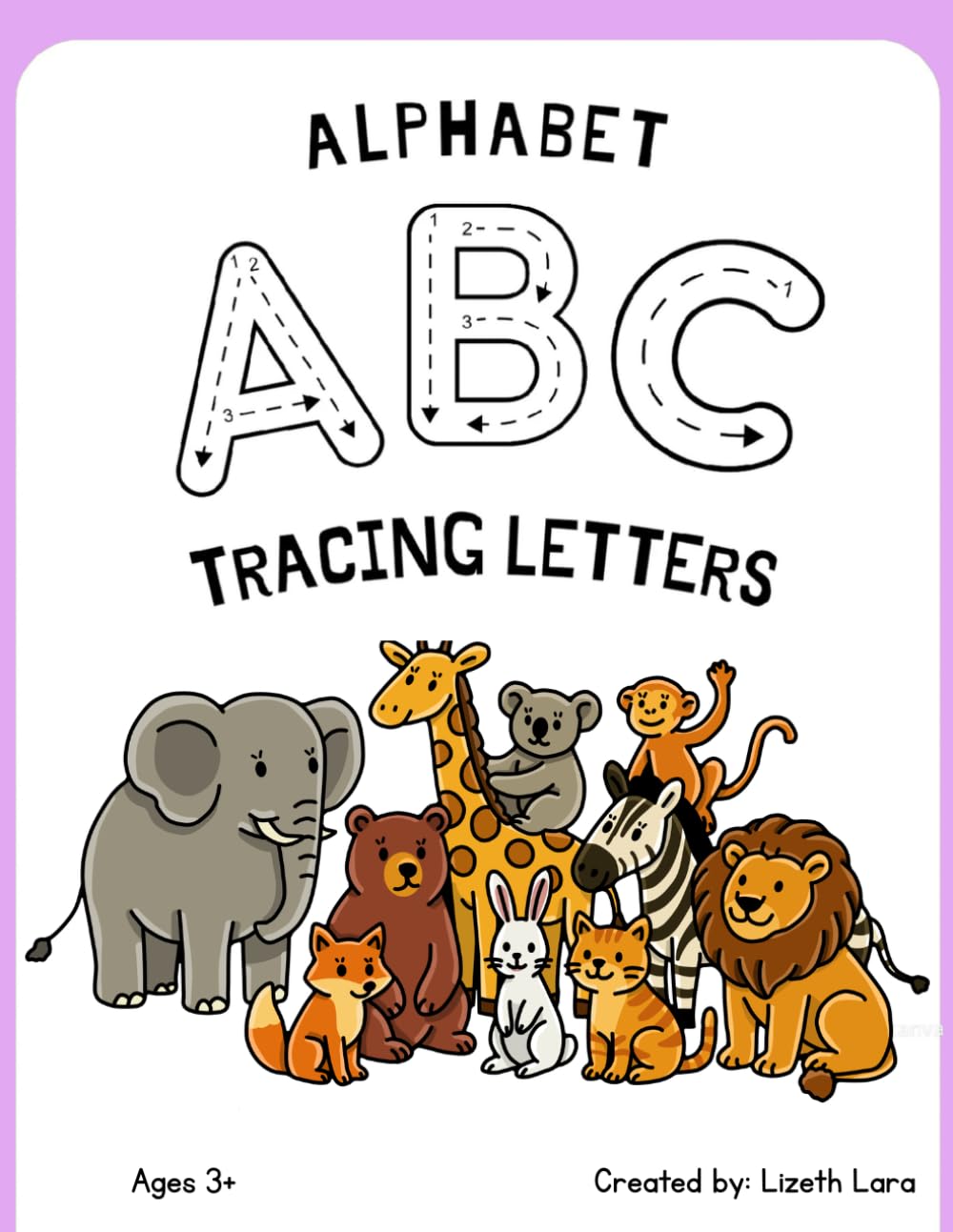 ABC Animal Tracing Workbook