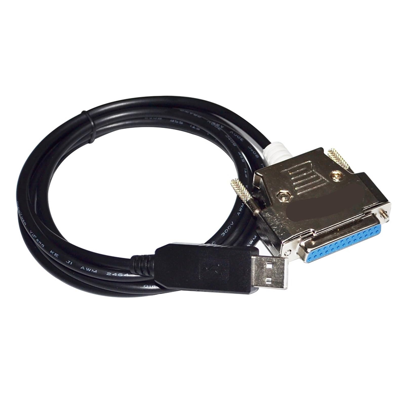 CÂBLE DE COMMUNICATION SÉRIE ADAPTATEUR INDUSTRIEL USB RS232 VERS D-SUB 25P DB25 FEMELLE/MÂLE(3 metres,USB TO DB25 MALE)
