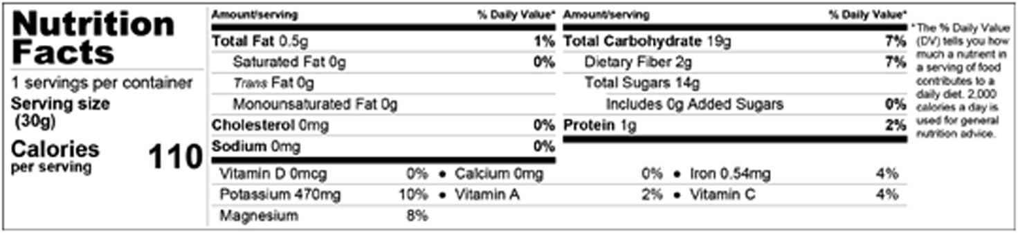 NATTi - Original Banana, Vegan Paleo Endurance Bar (16 Count)
