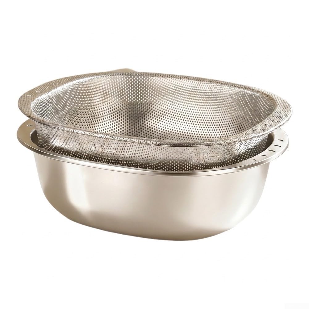 Cesta Drenaje para acero Inoxidable 2 para capas Escurridor Cesta(Dense Holes)