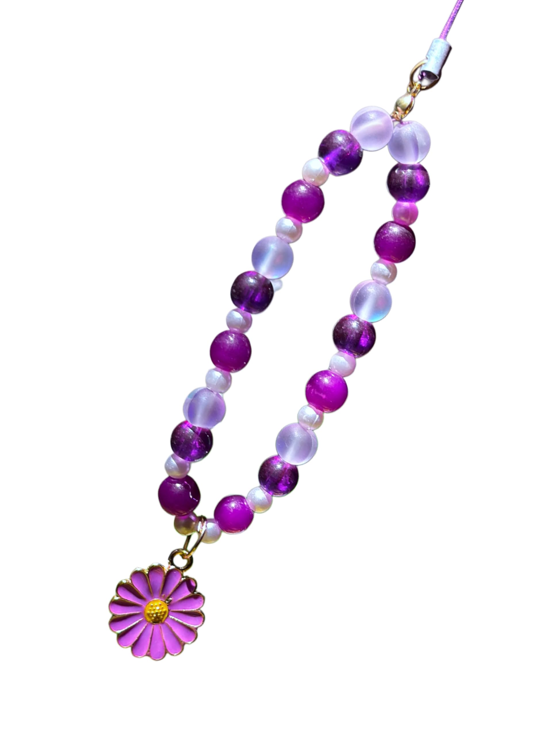 Bead Jewels Phone Charms for Iphone & Android Lanyards & Mobile Straps with Charm Different Color Bag Charms for Girls & Women Korean Kawai Charm Gifts Mobile Accessories Aesthetic-image-21