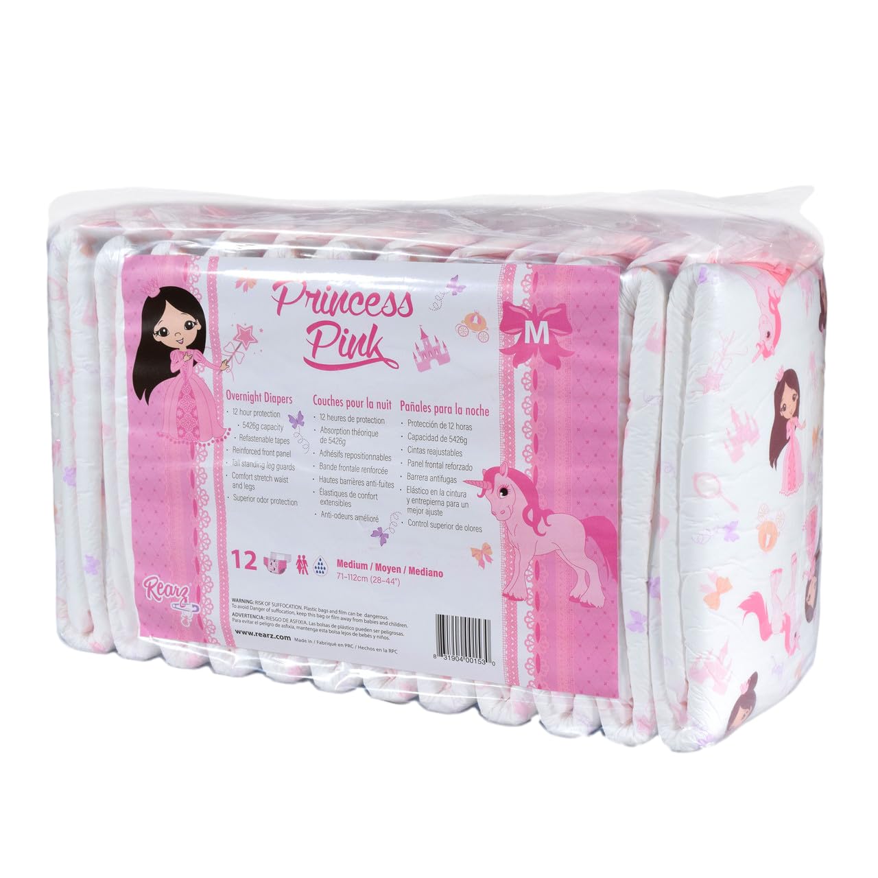 Amazon.com: Rearz - Princess Pink - Overnight Adult Diapers