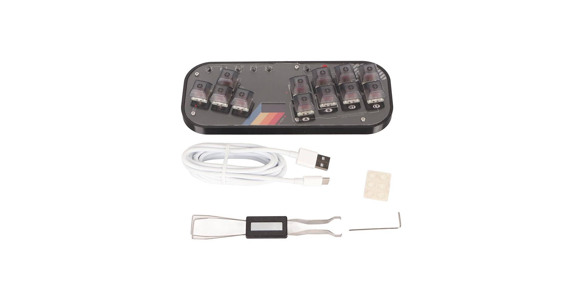 Fighting Box Keyboard for Hitbox Mini Controller, Features