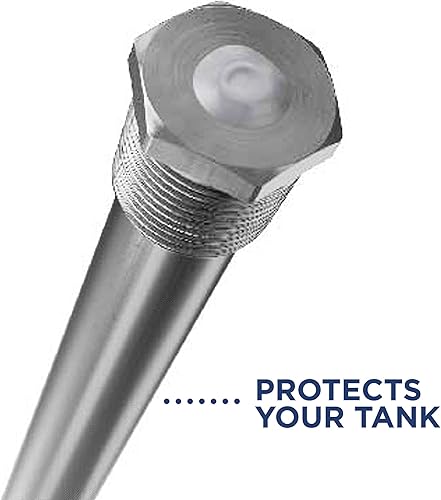 Miniatura 5 de GE Appliances Calentador de agua de punto de uso, calentador de agua eléctrico con termostato ajustable y válvula de drenaje, fácil de instalar para