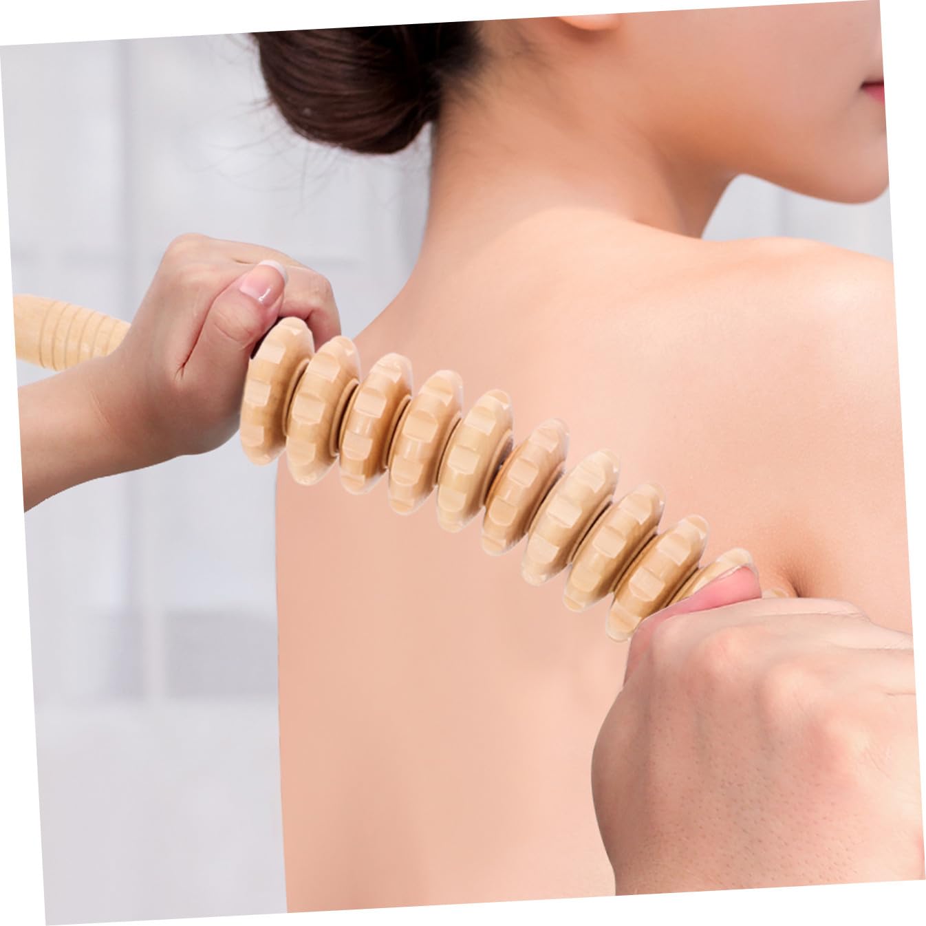 Massaggiatore per Scultura del Corpo 3 in 1 Strumenti per Massaggi in Corda, Kit per Massaggi Linfatici e Drenanti, per Massaggio Fasciale e Rilassamento