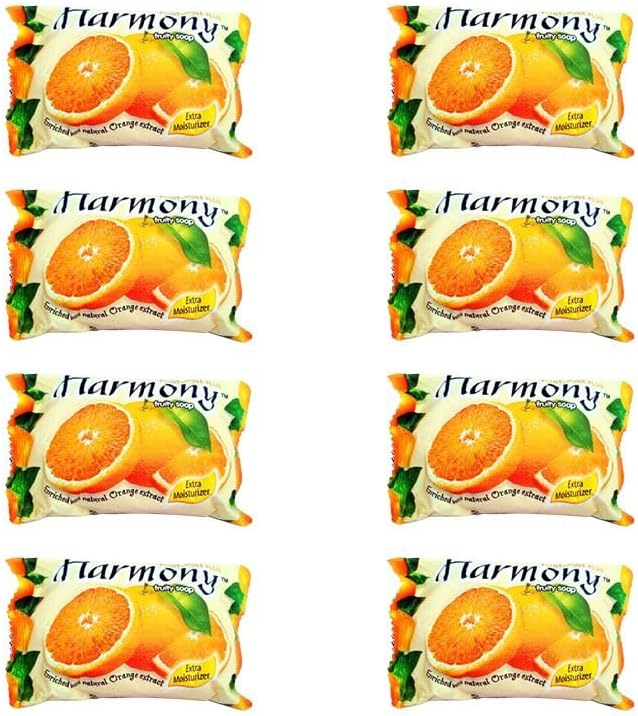 Harmony Soap orange Each75g Pack of 8