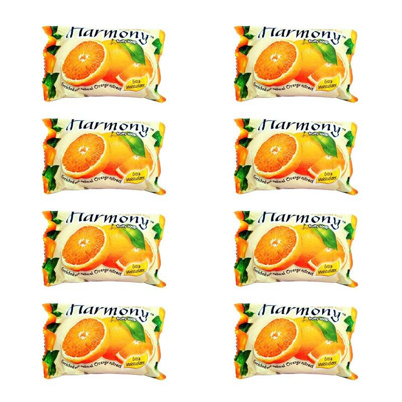 Harmony Soap orange Each75g Pack of 8