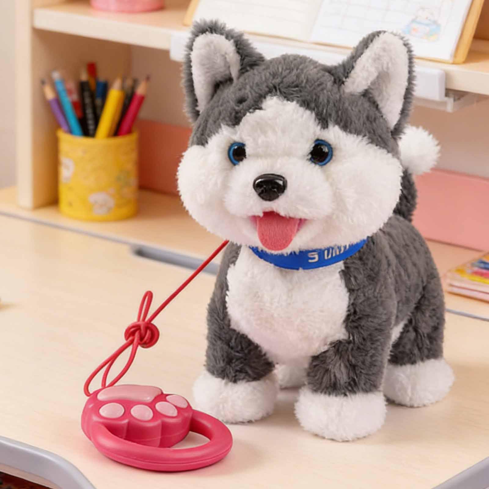 Cachorro Robot Realista Perro Robot Interactivo con Mando a Distancia para