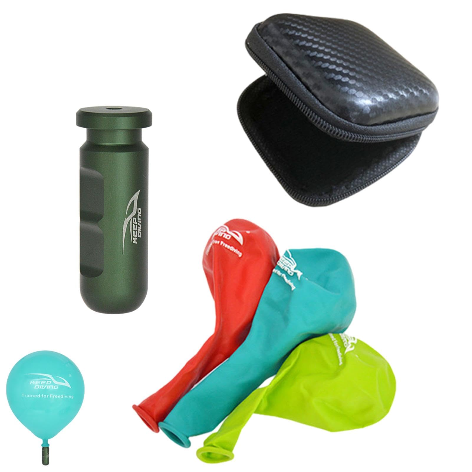 Frenzel Equalization - Simulador de equilibrio de oídos, entrenador de buceo reutilizable, equilibrio de oídos, entrenador de respiración submarino para buceo libre, natación
