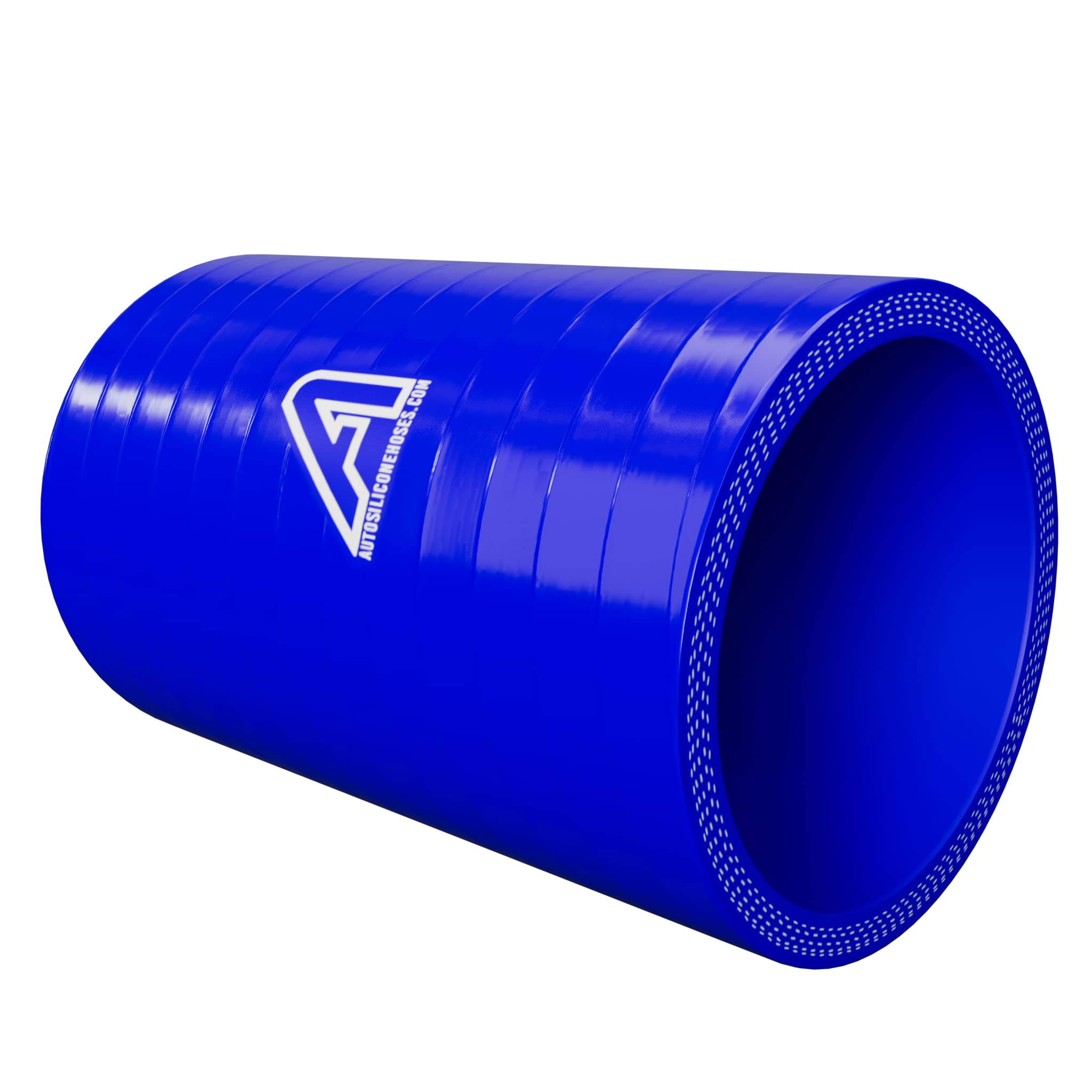 Ap Automotive Blue 76Mm 3" Id Silicone Straight Hose Joiner Coupler 250Mm Length
