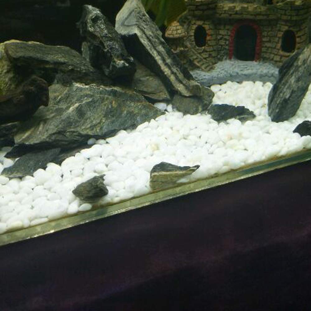 Moinkerin 100 Pièces Pierres Lumineuses Colorées, Lumineux Cailloux Artificiels Pierres Pour La Décoration De Jardin, Extérieure Aquarium, Gravier De